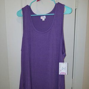 BRAND NEW with tags LLR TANK TOP 3X Purple $10